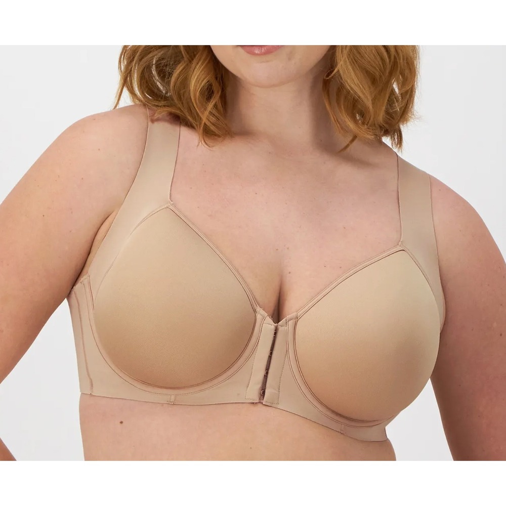 Bali One Smooth U Posture Bra, Posture Boost with EverSmooth Back 42C Beige